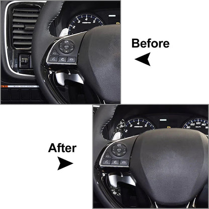 Carbon Look Steering Wheel Shift Paddle for Mitsubishi Lancer, Outlander, Eclipse