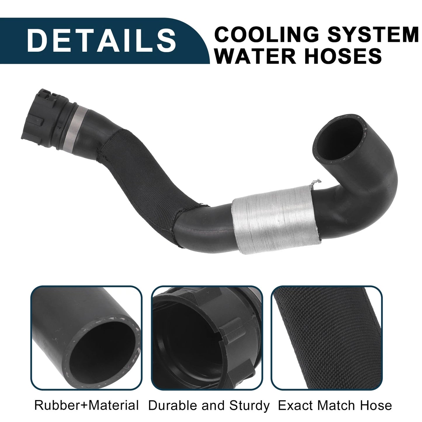 Radiator Hose for BMW 740i, 740Li (2011-2012) - 1 Pcs