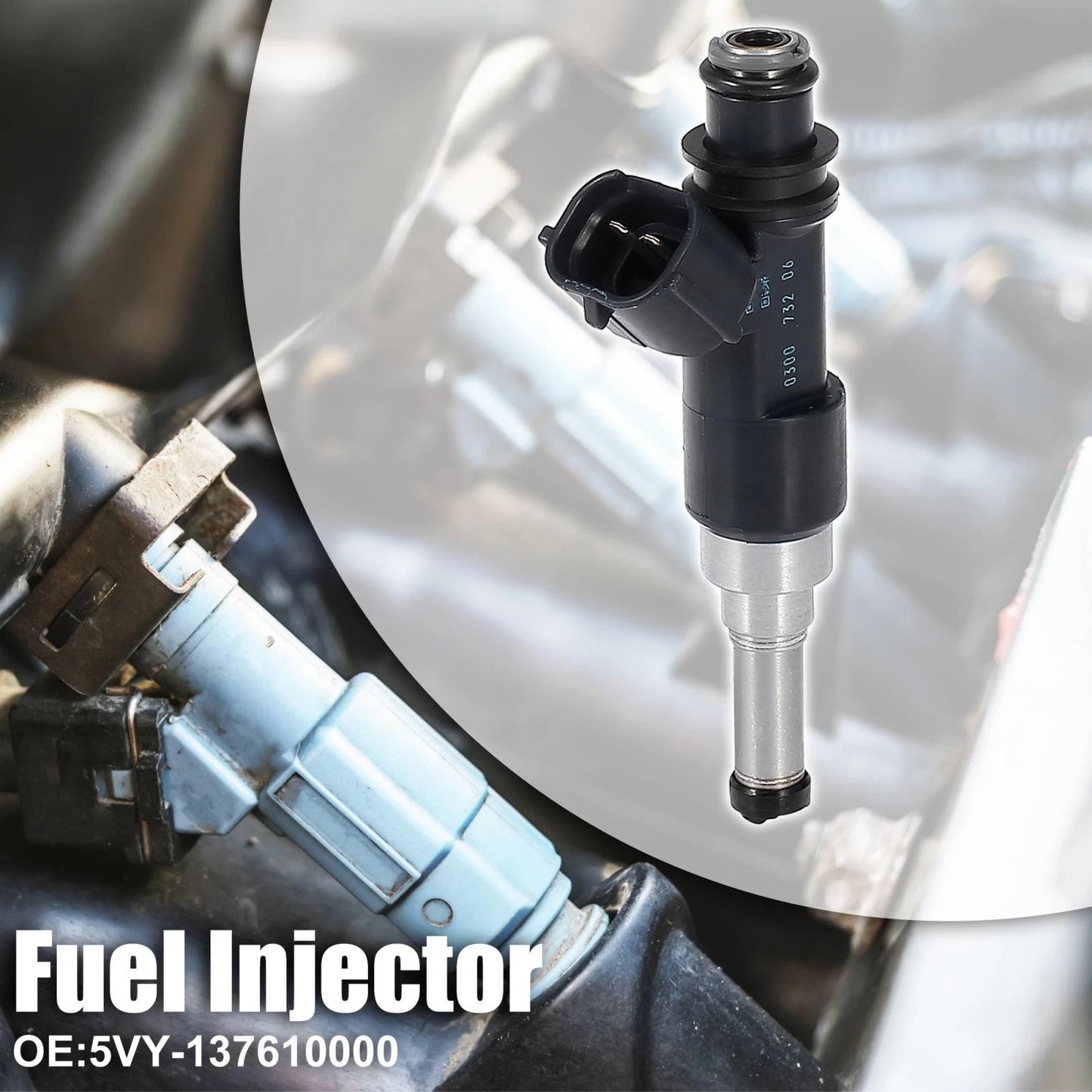 5VY-137610000 Fuel Injector for Yamaha YZF-R1 / FZ1 (2004–2014)