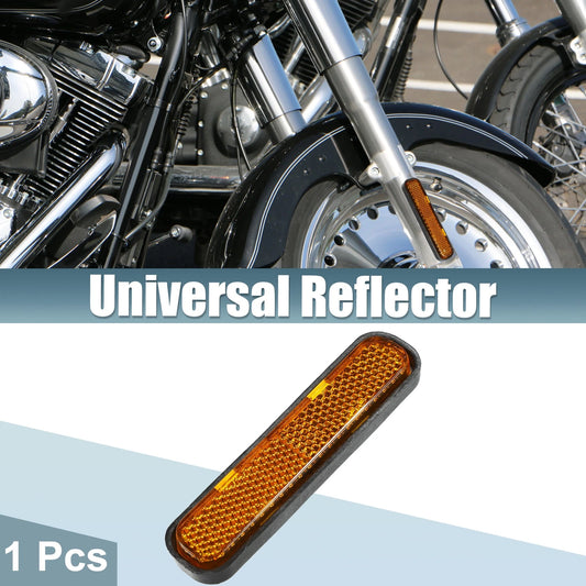 Universal Reflector / Orange / Spoke Reflective Safety with Screw for Motorcycle