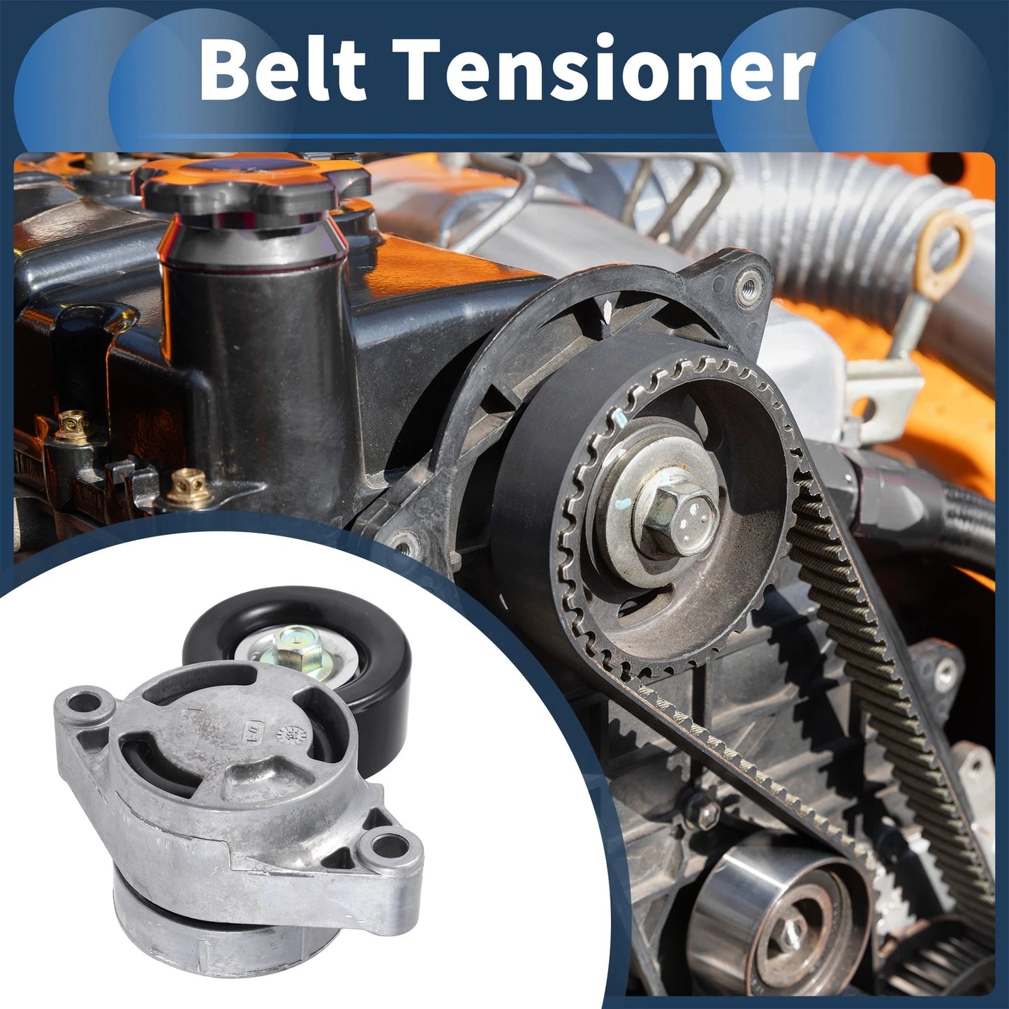 Belt Tensioner 1x Metal for Toyota Avanza (2001–2015)
