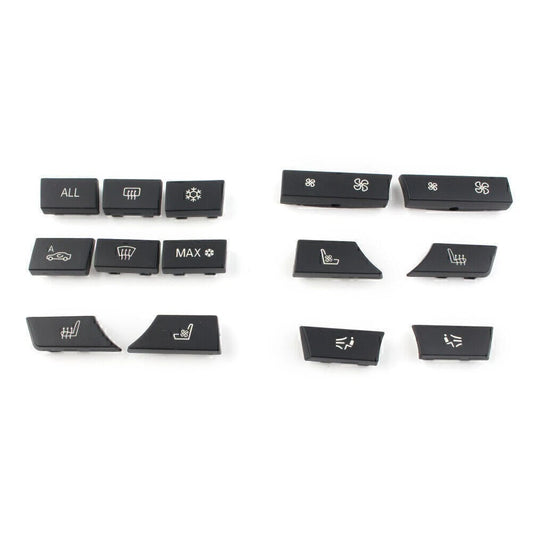 14 Button Key Caps for BMW F07 F10 F11 F01 (2010-2017)