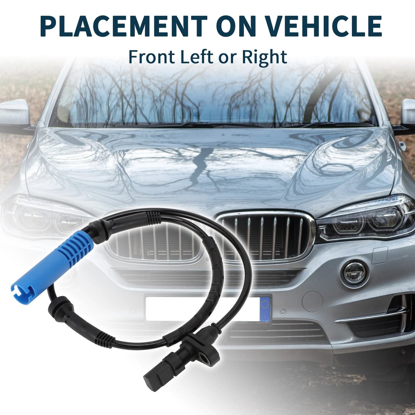 ABS Wheel Speed Sensor for BMW X5 2000-2003 (2 x Sensors)