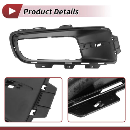 Front Right Fog Light Grill for BMW X5 2007-2010 (1 x Black)