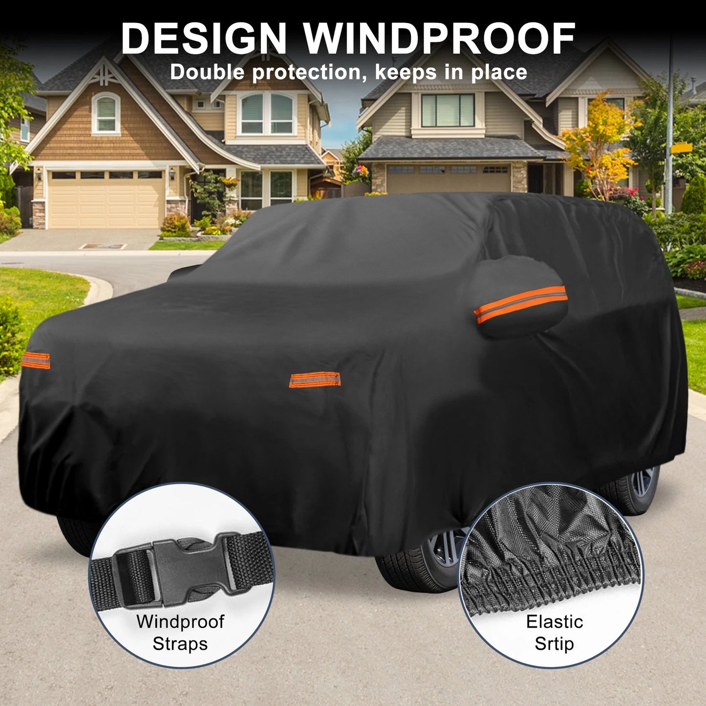 Waterproof Aluminum Film Car Cover for Kia Telluride (2020-2023)