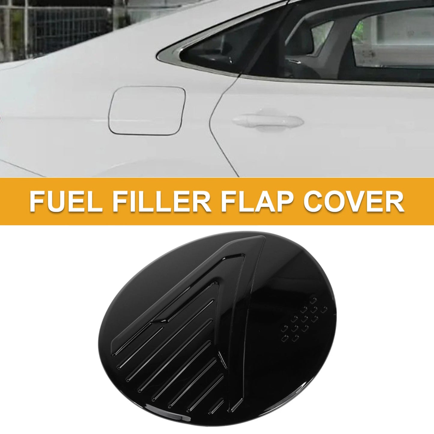 Fuel Tank Door Cap for Subaru Crosstrek 2024-2025 Black Filler Flap Cover