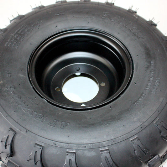 19x7-8 Front Wheel Rim Tire for 150cc 200cc Quad Dirt Bike ATV