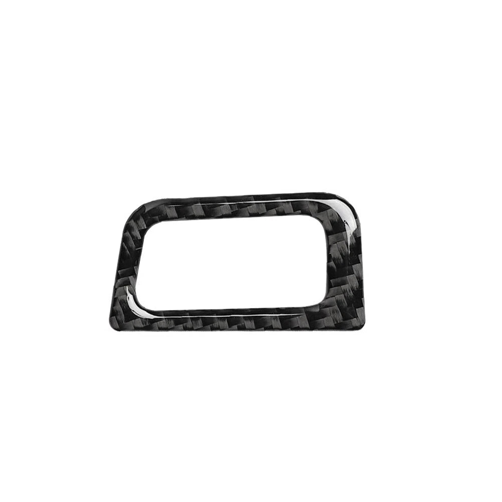 Carbon Fiber Rear Trunk Switch Button Frame Trim for Audi A6 A7 (2012-2018)