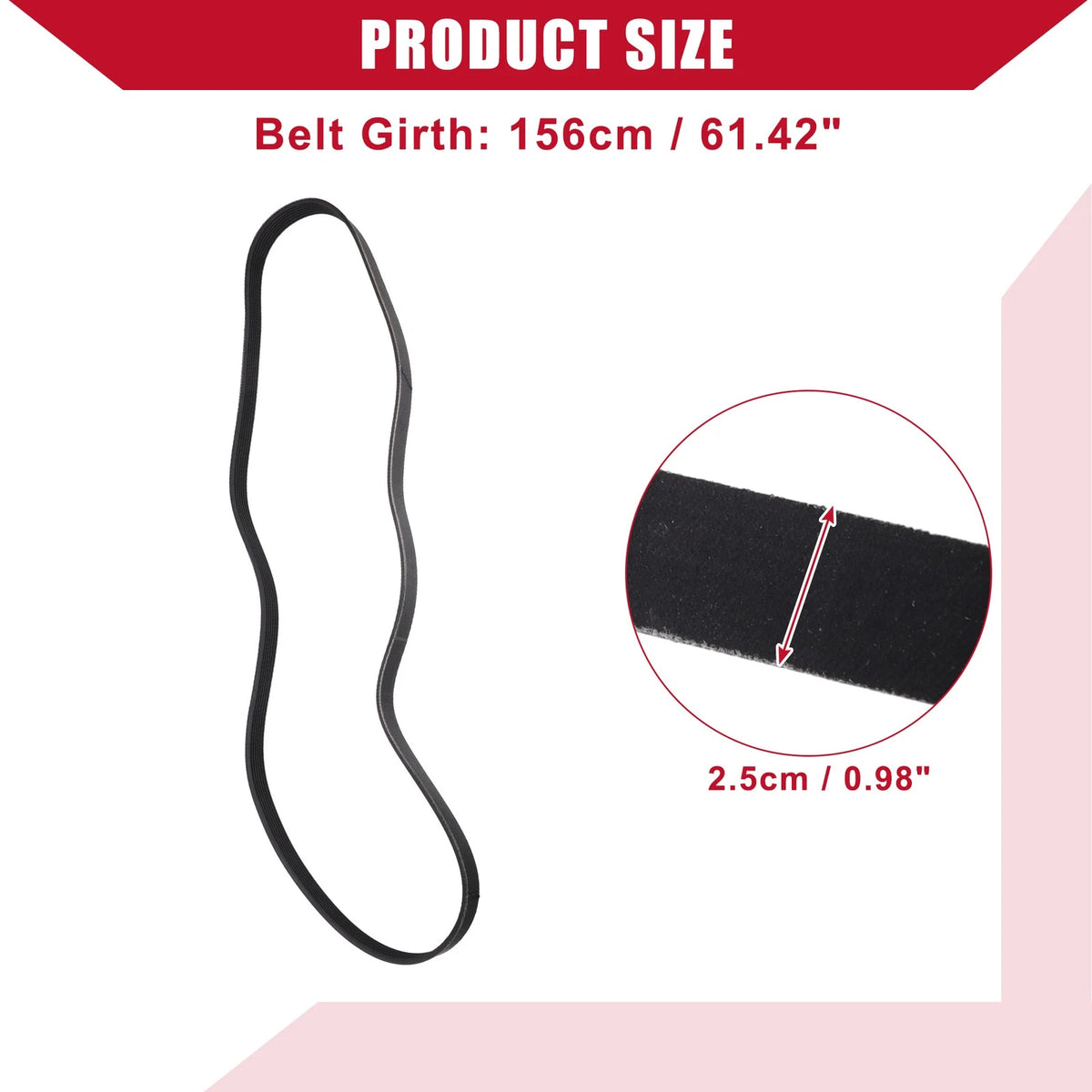 Serpentine Belt for Toyota Highlander 2008-2009 - EPDM Quality Replacement