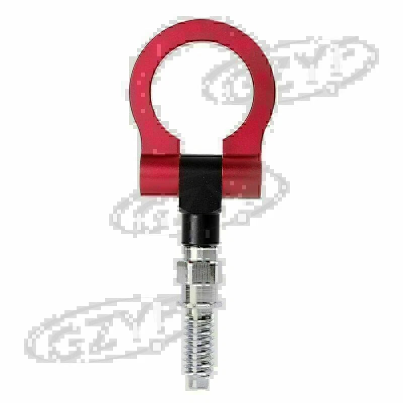 Universal Racing Tow Hook for BMW - Red Aluminum