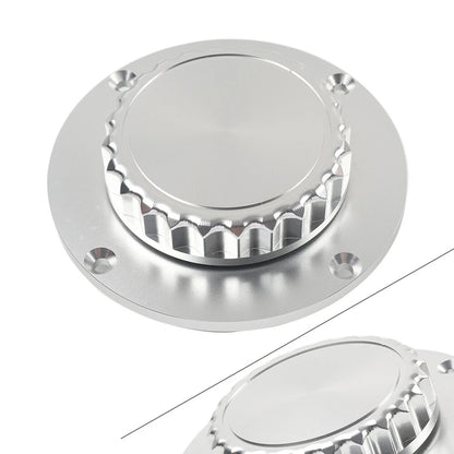 Flat Chrome Gas Fuel Tank Cap for BMW K1 K75 K100 K1100 (1988-1993)