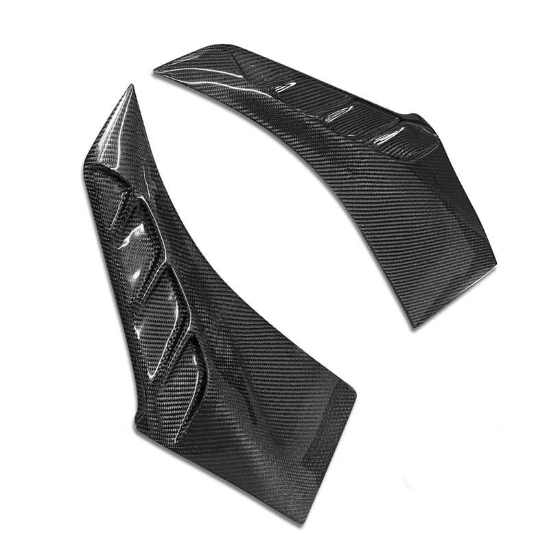 Real Carbon Fiber Side Fender Spoiler Cover Trim For BMW X6 G06 2020-2024