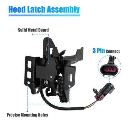 Hood Latch Lock for GMC Sierra 3500 HD (2007 - 2013)