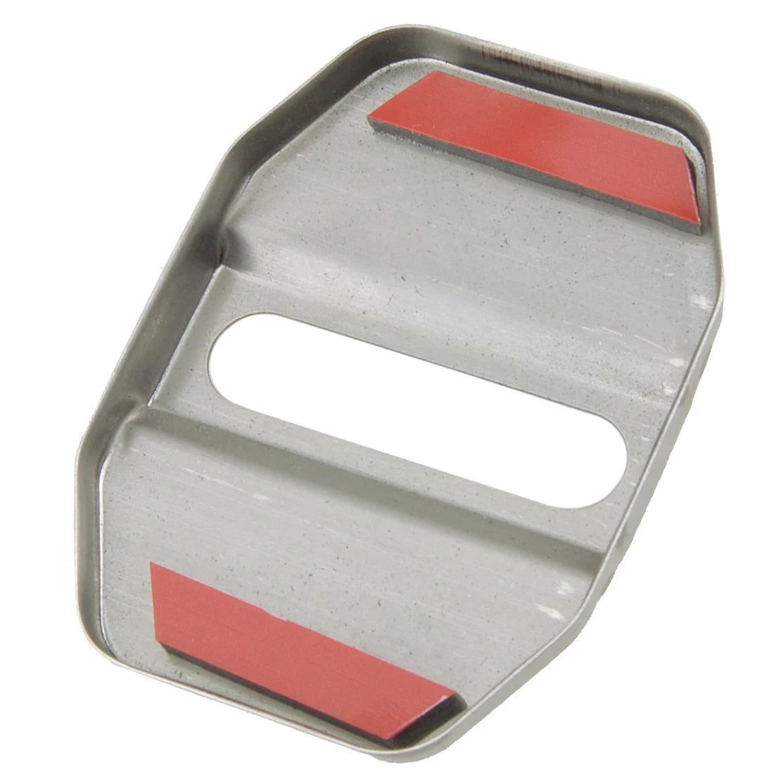 4 x Chrome Stainless Steel Door Lock Striker Covers for Car Model