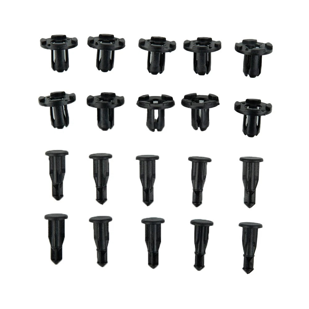 10pcs Nylon Car Rivet Clip Fender Trim Retainer Pin for Impreza Forester