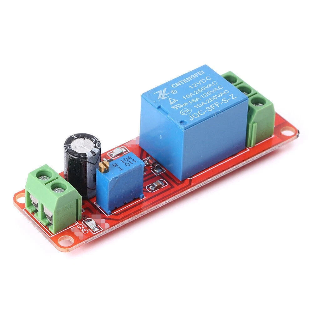 DC 12V Adjustable Relay Timer Delay Switch for NE555 Module UK