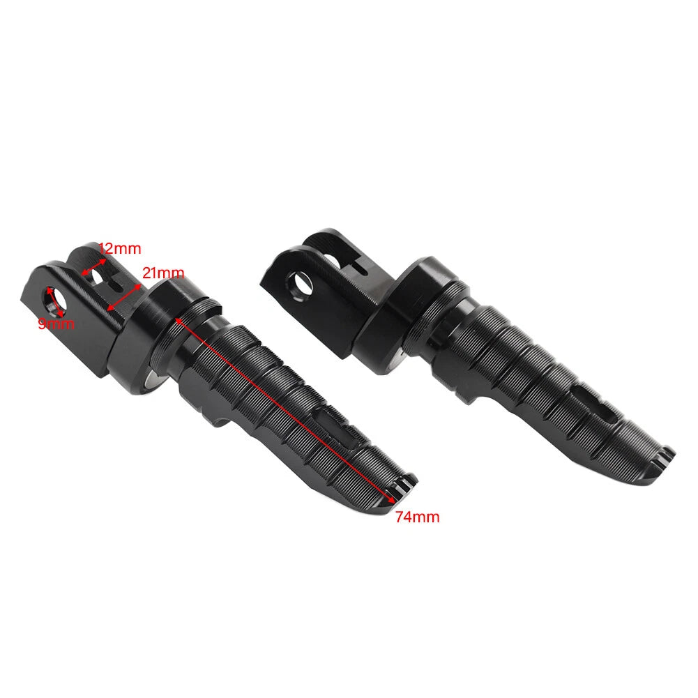 Front Footrests Pegs for MV Agusta Brutale 675 800 1000 Dragster F3 (2012-2023)