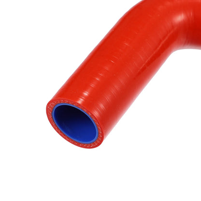 2 x Red Silicone Radiator Coolant Hose Tubes for Toyota Starlet (1989-1995)