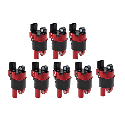 8 x D514A Round Ignition Coil Packs for Chevrolet Silverado, GMC, Cadillac CTS