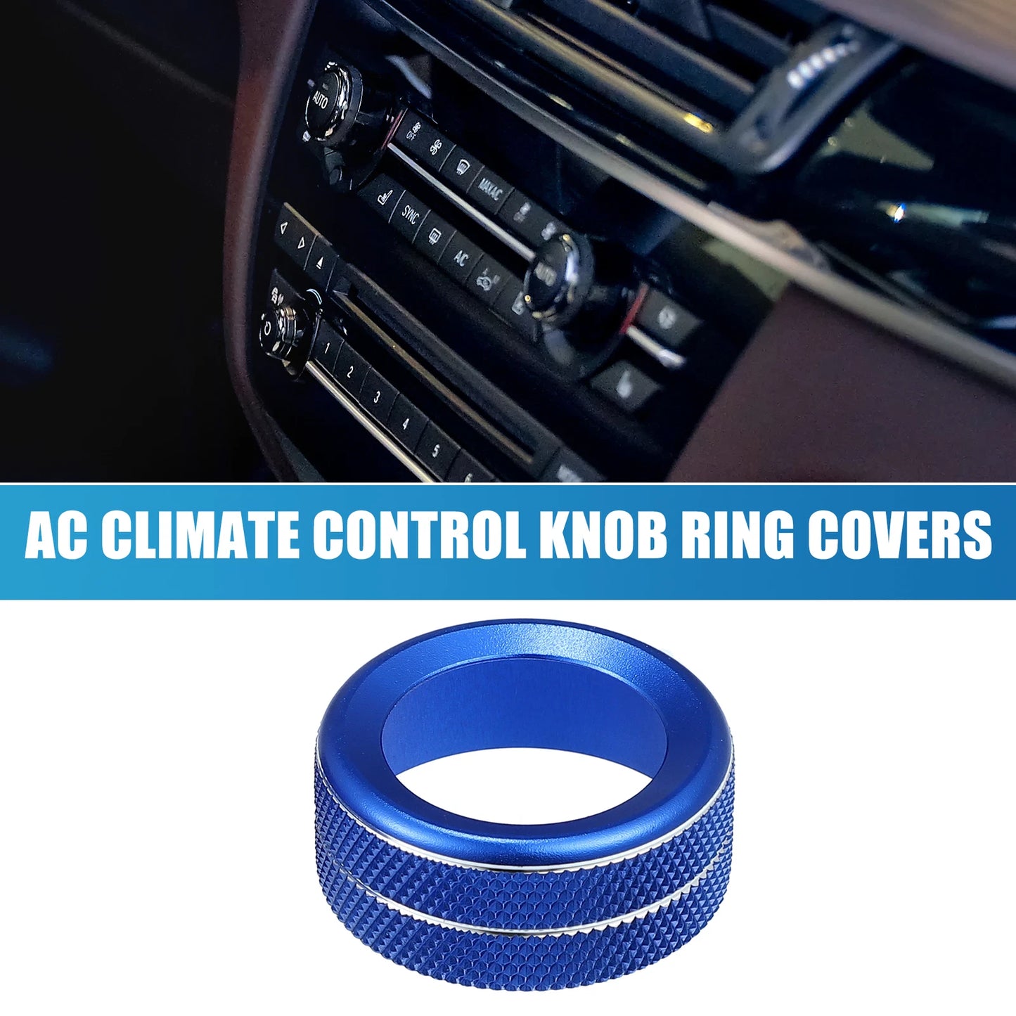 Media Volume Tune Button Covers for Toyota 4Runner (2010-2020) - Set of 2
