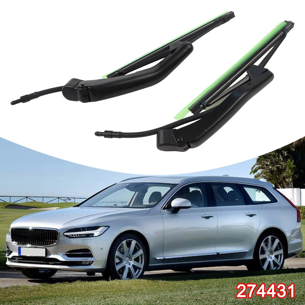 Headlight Wiper for Volvo 960 S80 S90 V90 340 For 360 740 760