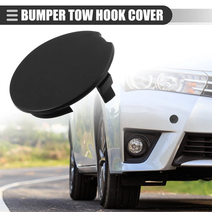 Front Bumper Tow Hook Cover for Ford Explorer (2011-2015) Black