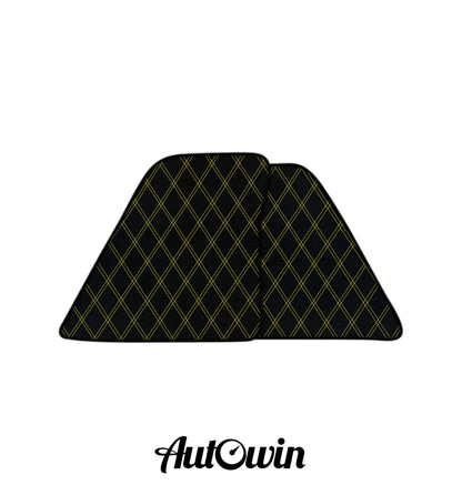Customizable Double Diamond Pattern Floor Mats for Ferrari SF90 Stradale