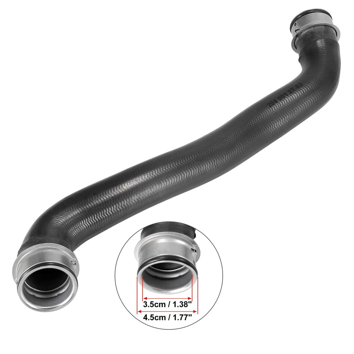 Upper Radiator Coolant Hose for Mercedes-Benz GLK350 E350 C300 (2008-2015)