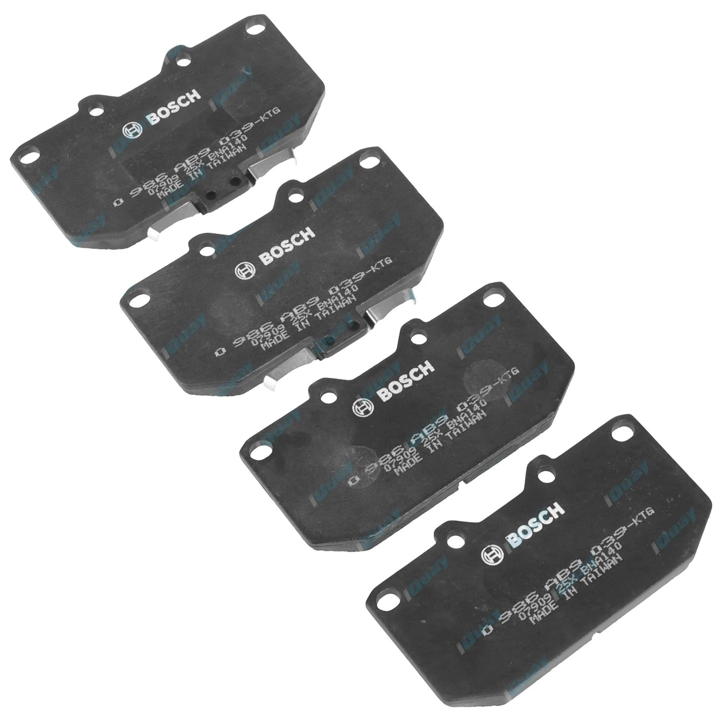 Bosch Front Disc Brake Pad Set for Nissan Silvia S15 2.0L 1999~2002 RWD Coupe