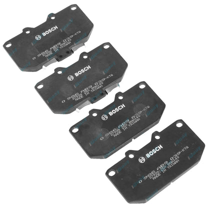Bosch Front Disc Brake Pad Set for Nissan Silvia S15 2.0L 1999~2002 RWD Coupe