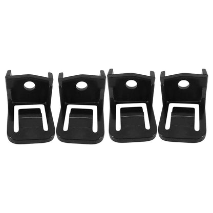 4 x Headlight Brackets Black for Honda Civic (2016-2020)