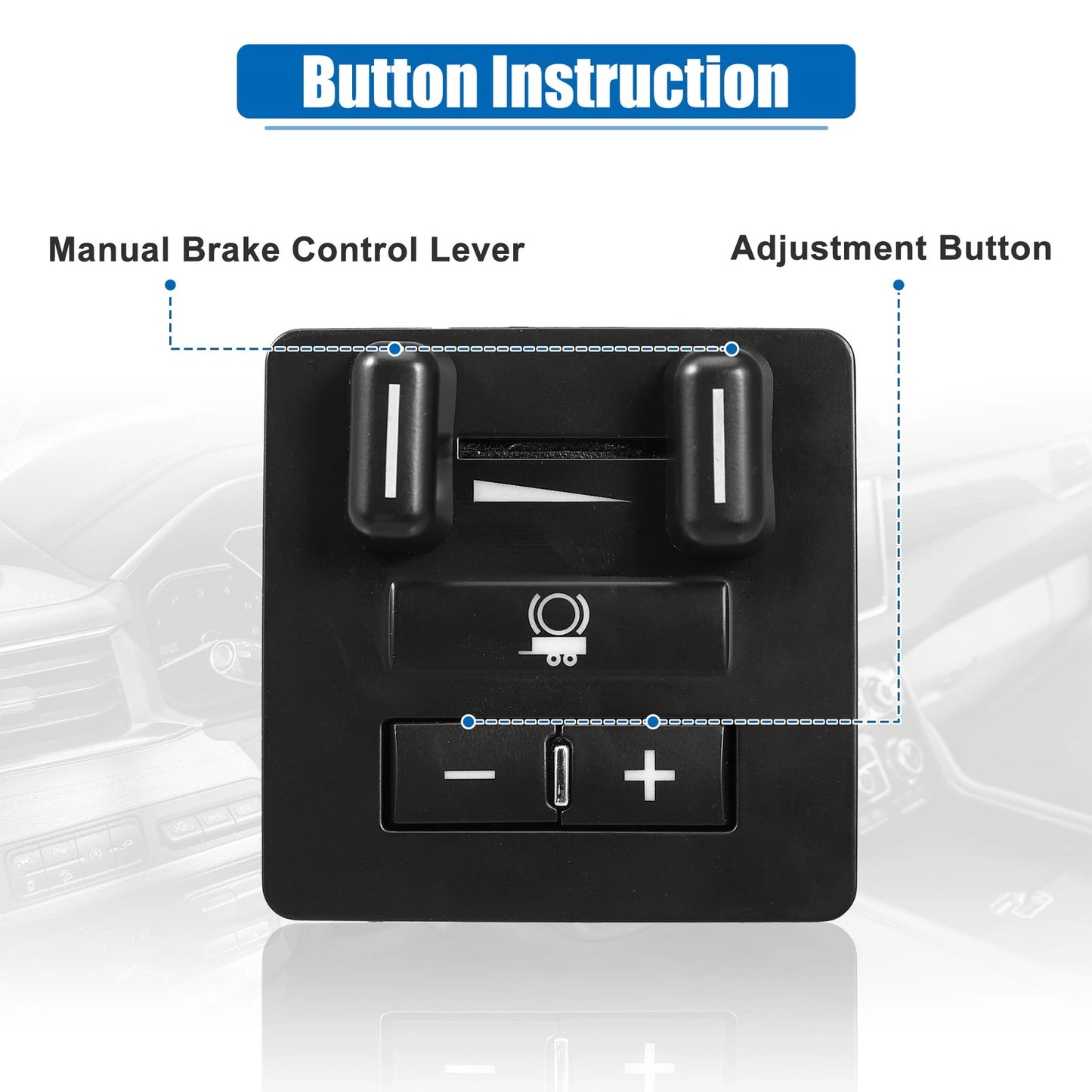 Trailer Brake Control Switch Assembly for Chevy Silverado Tahoe GMC