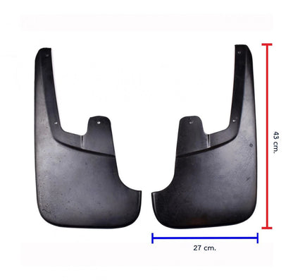 Front Mud Flaps Rubber Splash Guard Fits Isuzu D-Max V-Cross 4WD Truck 2011-2019