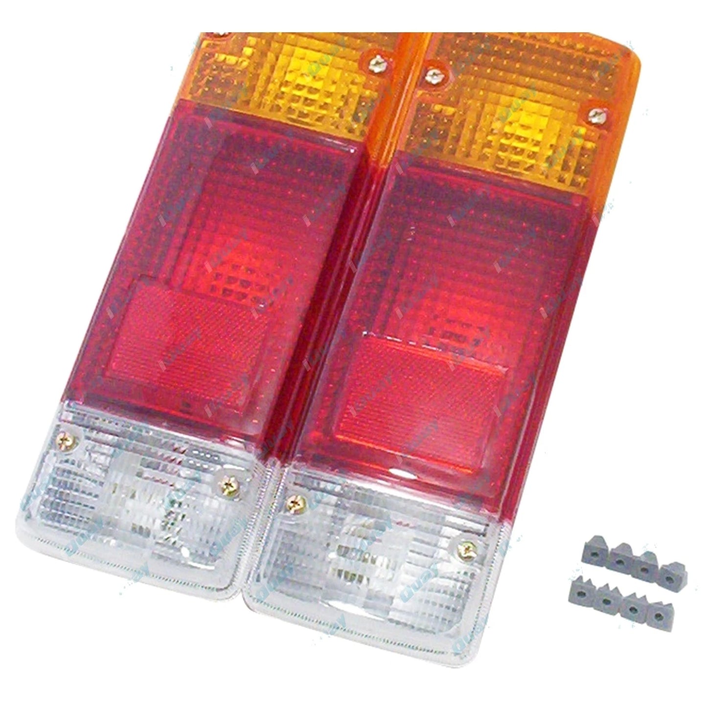 LH & RH Taillights for Toyota Landcruiser 70 75 Series 4WD Ute (1985-1999)