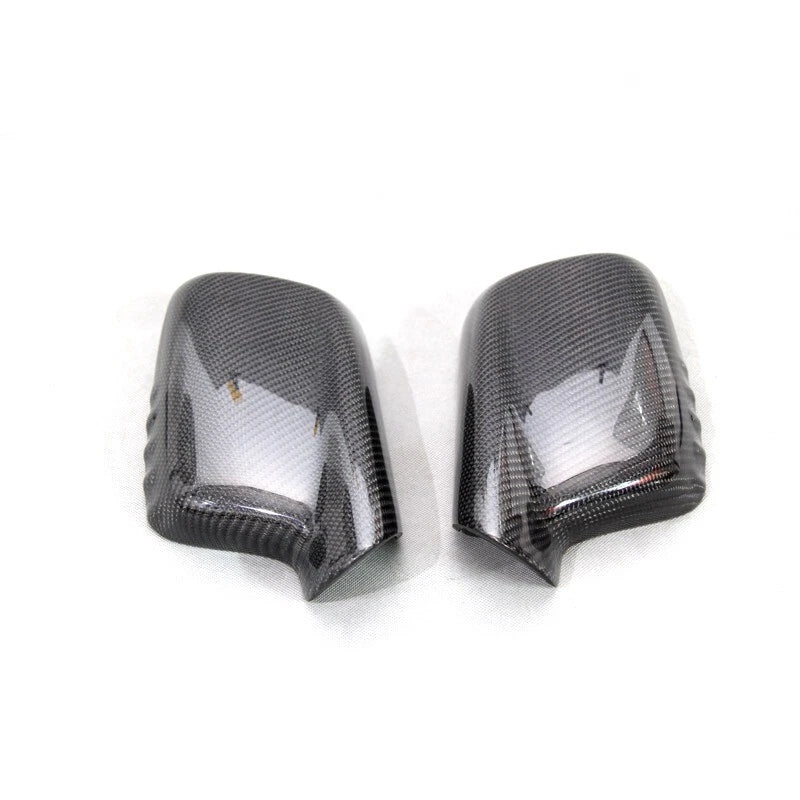 Carbon Fiber Side Mirror Cover Caps Replace for BMW 7 Series E65 2002-2008