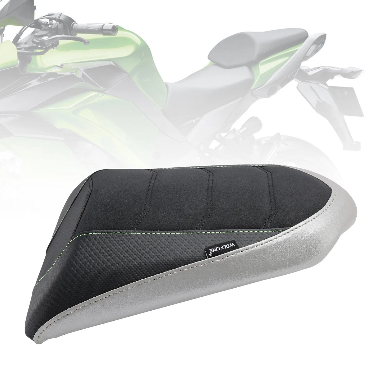 Rear Seat Cushion Gray for Kawasaki Ninja 1000SX (2022-2023)