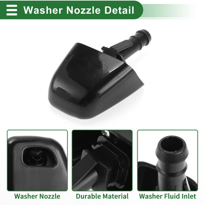 Headlight Washer Nozzle for Nissan X-Trail (2014-2023)