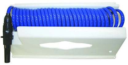 Deck Washdown System Kit for Boats/Caravan, 7.6m Coil Hose & Nozzle