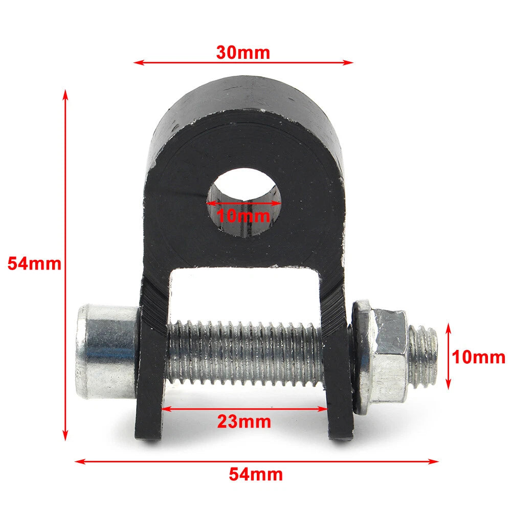 Black 2 x Shock Absorber Extender Riser for CRF50 KLX110 TTR50 DRZ110