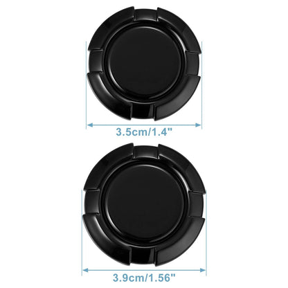 Car Door Key Jack Cover for Jeep Wrangler JL JLU (2018-2022) - Glossy Black 3 x