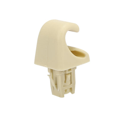 Beige Sun Visor Hook Clip Retainer for Toyota Highlander (2008-2019)