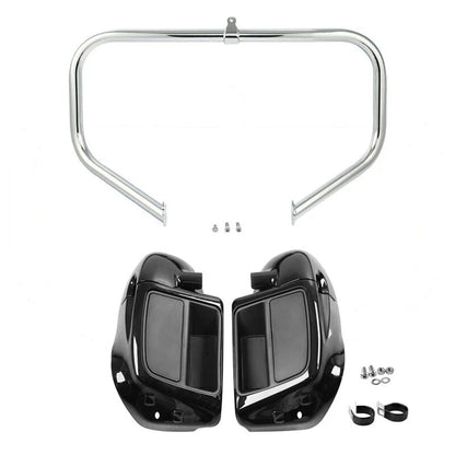 Crash Bar Engine Guard Vented Fairings for Harley Electra Glide (2014 - 2024)