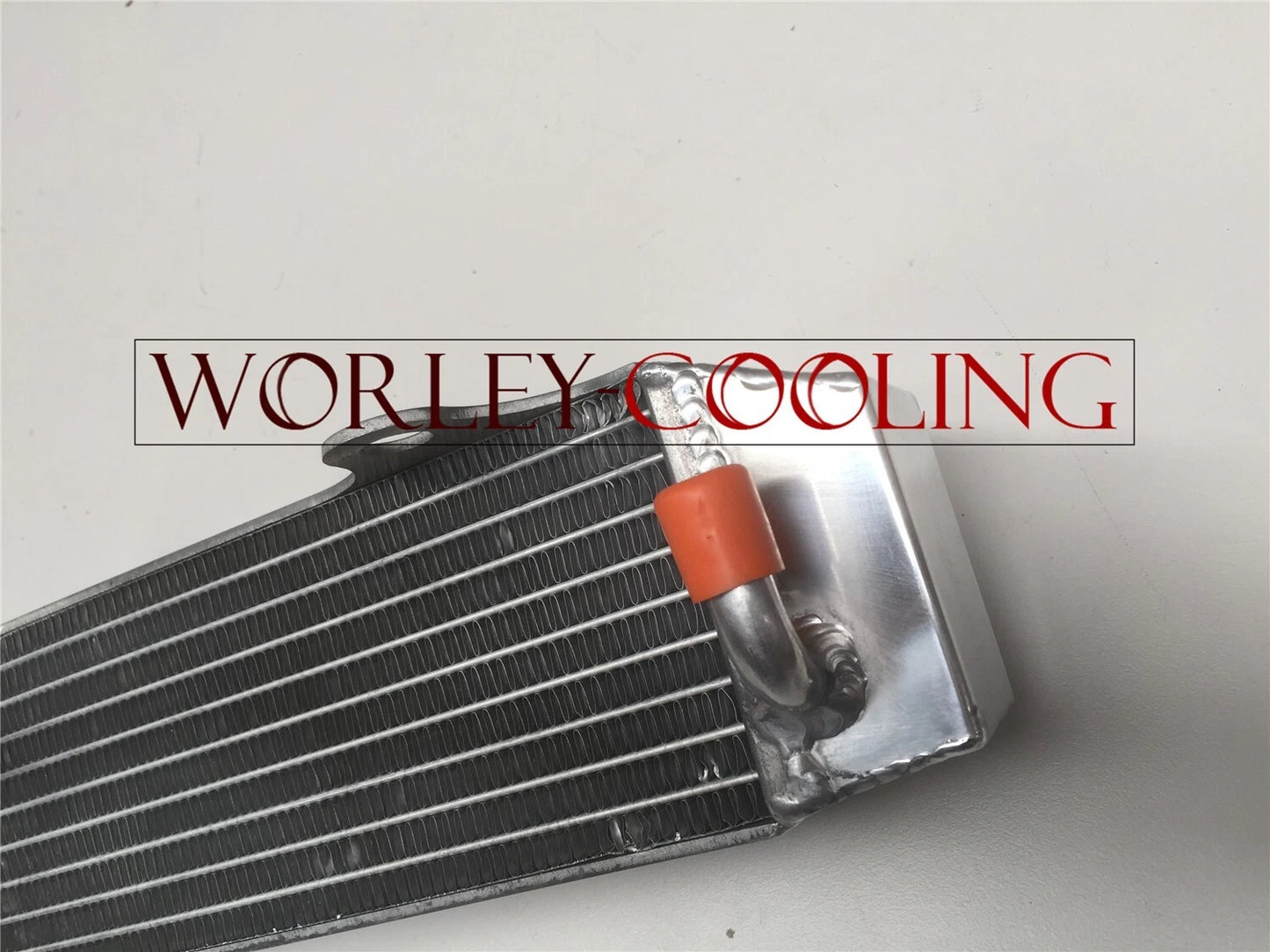 Aluminum Radiator + Red Hoses for Honda CR85R CR80 (1997-2008)