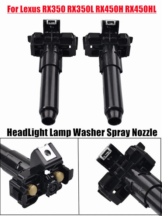 2 x Headlight Washer Spray Nozzle for Lexus RX350 RX350L RX450H (2019–2022)