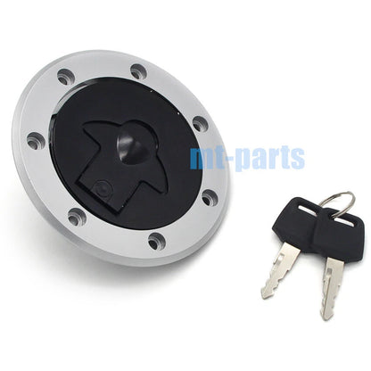 Fuel Gas Tank Cap Cover Keys for Kawasaki ZR250 BALIUS, ZR400 ZEPHYR (91-08)
