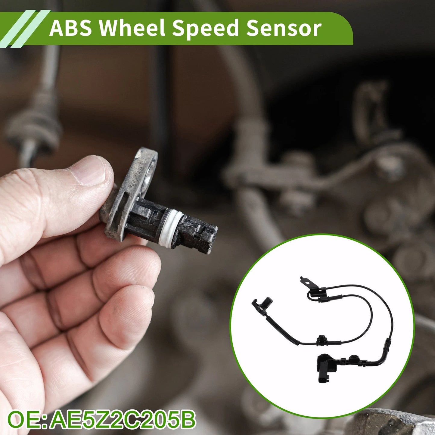 ABS Wheel Speed Sensor for Ford Fusion Front Left (2013-2020)