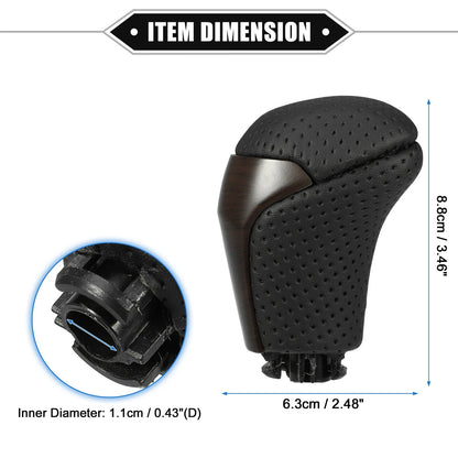 Automatic Gear Shift Knob for Toyota Highlander 2014-2019 Black Drilled