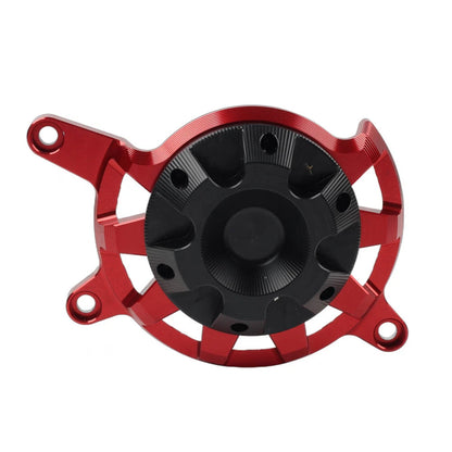 Red Engine Case Slider Protector Cover for Honda CB650F (2014-2018)