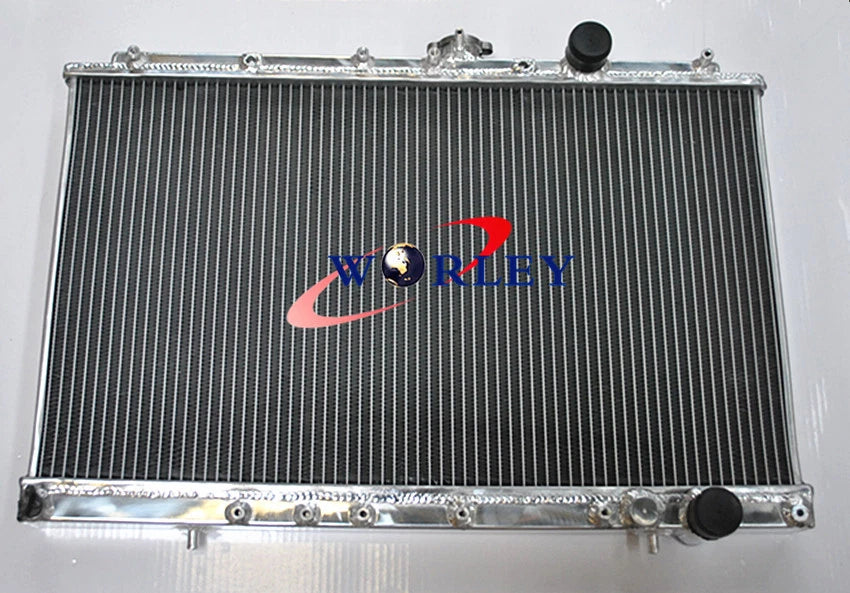 52mm Aluminum Radiator & Fans for Mitsubishi Lancer EVO 1-3 (92-96)