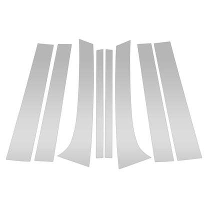 8 Pcs Pillar Window Trim for Chevy Trailblazer (2002-2009)
